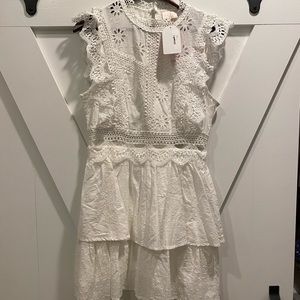 White summer dress